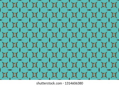 The endless texture. Abstract geometric illustration. Pattern for website, corporate style, party invitation, seamless pattern with golden, , silver elements. golden pattern. Vector illustration     