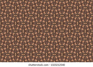 The endless texture. Abstract geometric illustration. Pattern for website, corporate style, party invitation, seamless pattern with golden, , silver elements. golden pattern. Vector illustration     