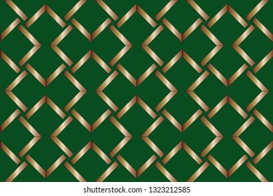 The endless texture. Abstract geometric illustration. Pattern for website, corporate style, party invitation, seamless pattern with golden, , silver elements. golden pattern. Vector illustration     