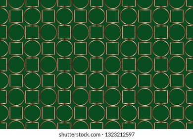 The endless texture. Abstract geometric illustration. Pattern for website, corporate style, party invitation, seamless pattern with golden, , silver elements. golden pattern. Vector illustration     