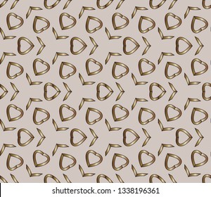 The endless texture. Abstract geometric illustration .Decorative seamless pattern. Endless pattern for Wallpaper, textile. Luxury vector