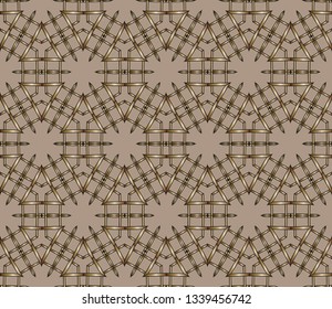 The endless texture. Abstract geometric illustration. Pattern for website, corporate style, party invitation, wallpaper. Vector seamless pattern,        
