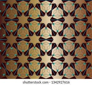The endless texture. Abstract geometric illustration. Pattern for website, corporate style, party invitation, wallpaper. Vector seamless pattern,        