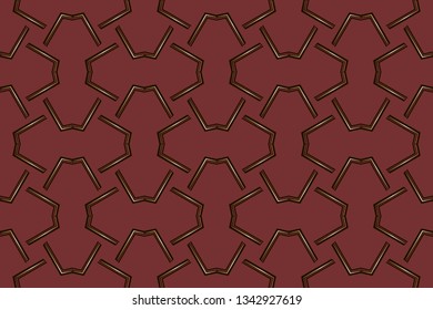 The endless texture. Abstract geometric illustration. Pattern for website, corporate style, party invitation, wallpaper. Vector seamless pattern,        