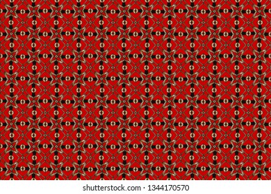 The endless texture. Abstract geometric illustration. Pattern for website, corporate style, party invitation, seamless pattern with golden, elements. Golden pattern. Vector illustration     