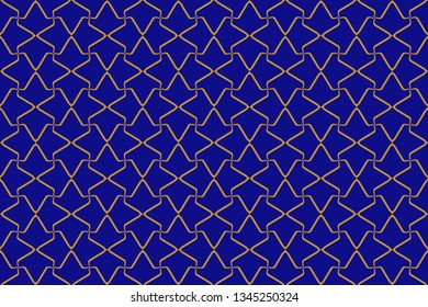 The endless texture. Abstract geometric illustration. Pattern for website, corporate style, party invitation, seamless pattern with golden, elements. Golden pattern. Vector illustration     