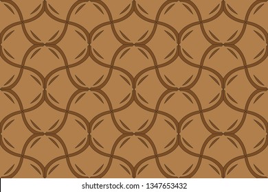 The endless texture. Abstract geometric illustration. Pattern for website, corporate style, party invitation, wallpaper. brown pattern, brown image,                                       