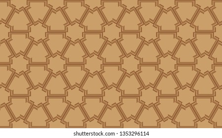 The endless texture. Abstract geometric illustration. Pattern for website, corporate style, party invitation, wallpaper. brown pattern, brown image,   Vector seamless pattern,                         