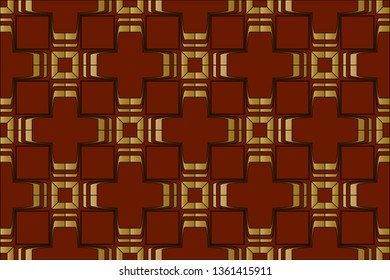 The endless texture. Abstract geometric illustration. Pattern for website, corporate style, party invitation, wallpaper. Vector seamless pattern,   brown color, brown pattern,     