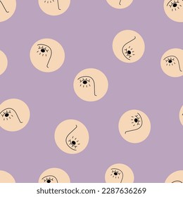 Endless texture, repeating background. Colored seamless pattern

