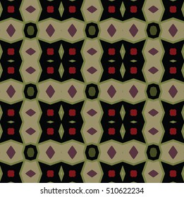 Endless texture. Vector ornaments. Abstract geometric illustration pattern for website, corporate style, party invitation, wallpaper.