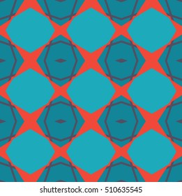 Endless texture. Vector ornaments. Abstract geometric illustration pattern for website, corporate style, party invitation, wallpaper.