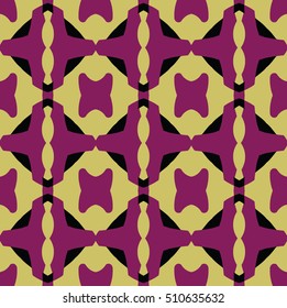 Endless texture. Vector ornaments. Abstract geometric illustration pattern for website, corporate style, party invitation, wallpaper.