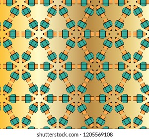 The endless texture.Vector ornaments. Abstract geometric illustration. Pattern for website, corporate style, party invitation, wallpaper.