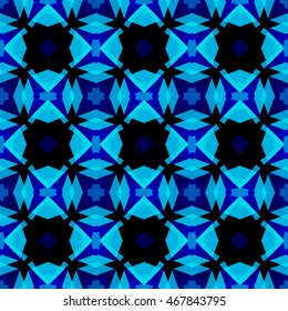 The endless texture.Vector ornaments. Abstract  geometric illustration. Pattern for UI-design, corporate style,  party invitation, greeting cards.