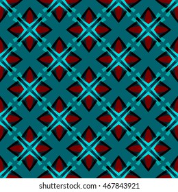 The endless texture.Vector ornaments. Abstract  geometric illustration. Pattern for UI-design, corporate style,  party invitation, greeting cards.
