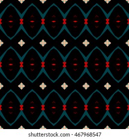 The endless texture.Vector ornaments. Abstract  geometric illustration. Pattern for UI-design, corporate style,  party invitation, greeting cards.
