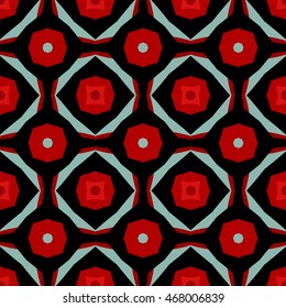 The endless texture.Vector ornaments. Abstract  geometric illustration. Pattern for UI-design, corporate style,  party invitation, greeting cards.