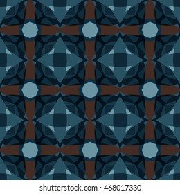 The endless texture.Vector ornaments. Abstract  geometric illustration. Pattern for UI-design, corporate style,  party invitation, greeting cards.