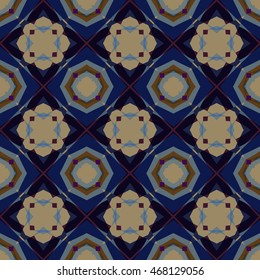 The endless texture.Vector ornaments. Abstract  geometric illustration. Pattern for UI-design, corporate style,  party invitation, greeting cards.