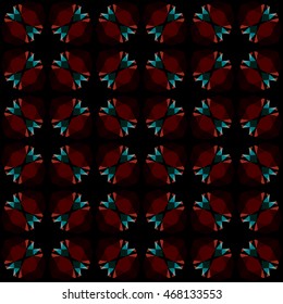 The endless texture.Vector ornaments. Abstract  geometric illustration. Pattern for UI-design, corporate style,  party invitation, greeting cards.