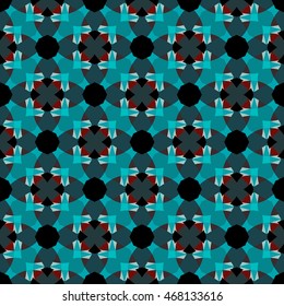 The endless texture.Vector ornaments. Abstract  geometric illustration. Pattern for UI-design, corporate style,  party invitation, greeting cards.