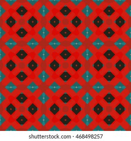 The endless texture.Vector ornaments. Abstract  geometric illustration. Pattern for UI-design, corporate style,  party invitation, greeting cards.
