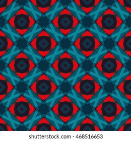 The endless texture.Vector ornaments. Abstract  geometric illustration. Pattern for UI-design, corporate style,  party invitation, greeting cards.