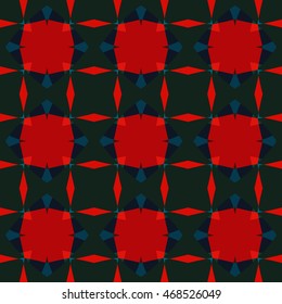 The endless texture.Vector ornaments. Abstract  geometric illustration. Pattern for UI-design, corporate style,  party invitation, greeting cards.