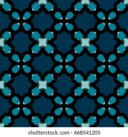 The endless texture.Vector ornaments. Abstract  geometric illustration. Pattern for UI-design, corporate style,  party invitation, greeting cards.