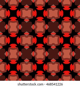 The endless texture.Vector ornaments. Abstract  geometric illustration. Pattern for UI-design, corporate style,  party invitation, greeting cards.