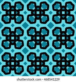 The endless texture.Vector ornaments. Abstract  geometric illustration. Pattern for UI-design, corporate style,  party invitation, greeting cards.
