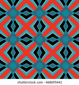 The endless texture.Vector ornaments. Abstract  geometric illustration. Pattern for UI-design, corporate style,  party invitation, greeting cards.