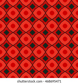 The endless texture.Vector ornaments. Abstract  geometric illustration. Pattern for UI-design, corporate style,  party invitation, greeting cards.