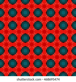 The endless texture.Vector ornaments. Abstract  geometric illustration. Pattern for UI-design, corporate style,  party invitation, greeting cards.