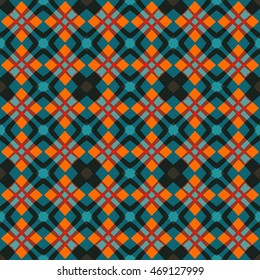 The endless texture.Vector ornaments. Abstract  geometric illustration. Pattern for UI-design, corporate style,  party invitation, greeting cards.