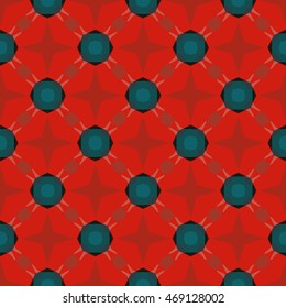 The endless texture.Vector ornaments. Abstract  geometric illustration. Pattern for UI-design, corporate style,  party invitation, greeting cards.