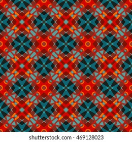 The endless texture.Vector ornaments. Abstract  geometric illustration. Pattern for UI-design, corporate style,  party invitation, greeting cards.