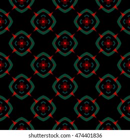 The endless texture.Vector ornaments. Abstract  geometric illustration. Pattern for UI-design, corporate style,  party invitation, greeting cards.