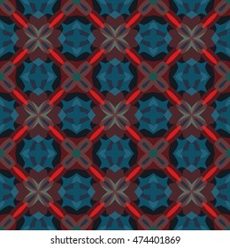 The endless texture.Vector ornaments. Abstract  geometric illustration. Pattern for UI-design, corporate style,  party invitation, greeting cards.