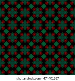 The endless texture.Vector ornaments. Abstract  geometric illustration. Pattern for UI-design, corporate style,  party invitation, greeting cards.