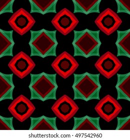 The endless texture.Vector ornaments. Abstract  geometric illustration. Pattern for website, corporate style,  party invitation, wallpaper.