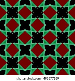 The endless texture.Vector ornaments. Abstract  geometric illustration. Pattern for website, corporate style,  party invitation, wallpaper.