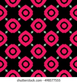 The endless texture.Vector ornaments. Abstract  geometric illustration. Pattern for website, corporate style,  party invitation, wallpaper.