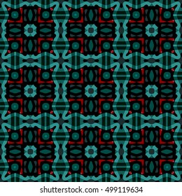 The endless texture.Vector ornaments. Abstract  geometric illustration. Pattern for website, corporate style,  party invitation, wallpaper.