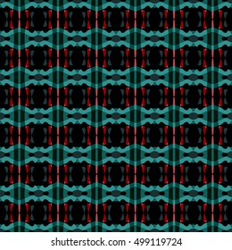 The endless texture.Vector ornaments. Abstract  geometric illustration. Pattern for website, corporate style,  party invitation, wallpaper.