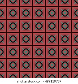 The endless texture.Vector ornaments. Abstract  geometric illustration. Pattern for website, corporate style,  party invitation, wallpaper.
