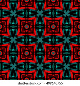 The endless texture.Vector ornaments. Abstract  geometric illustration. Pattern for website, corporate style,  party invitation, wallpaper.