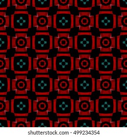 The endless texture.Vector ornaments. Abstract  geometric illustration. Pattern for website, corporate style,  party invitation, wallpaper.