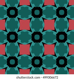 The endless texture.Vector ornaments. Abstract  geometric illustration. Pattern for website, corporate style,  party invitation, wallpaper.